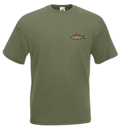 Carp fishing embroidered - fishing,