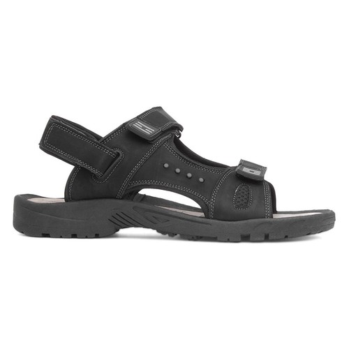 Red fish mens - black, sandals