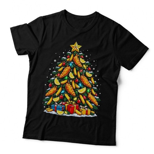 Fish and chips - and, tree