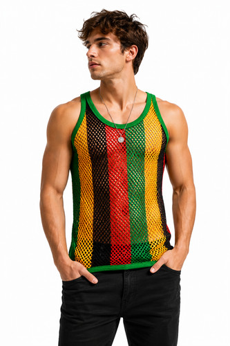 Mens string rasta - mens, crystal