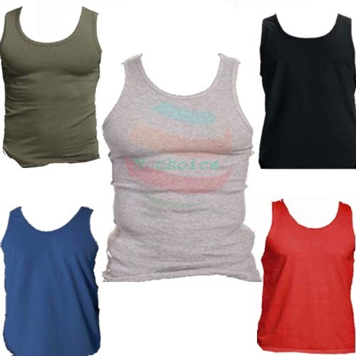 Mens vest 100 cotton - vest, summer