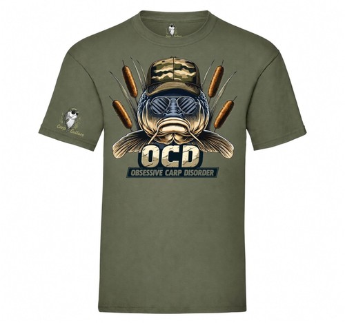 Mens carp fishing shirt - carp,