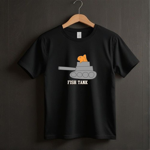 Fish tank funny shirt - fish,