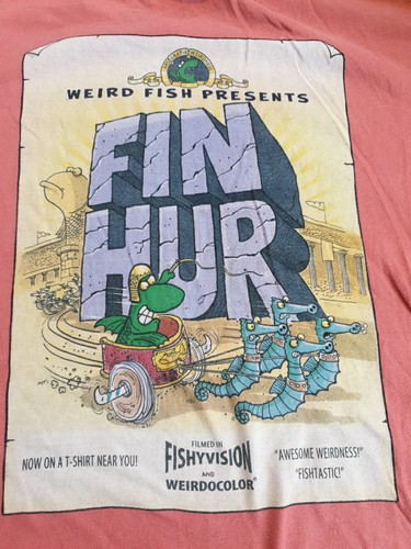 Mens weird fish shirt size - fish, t-shirt