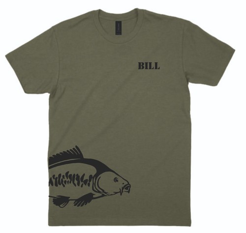 Personalised carp fishing - personalised, t