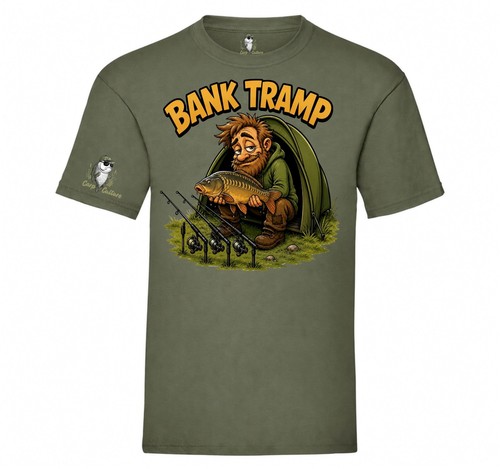 Mens carp fishing - t, shirt-