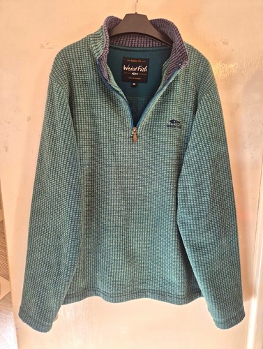 Mens weird fish waffle knit - 'weird,