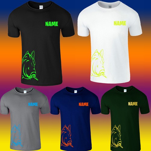 Personalised carp fishing mens - personalised,