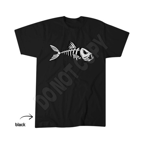 Fish skeleton fishing gift - fish, fun