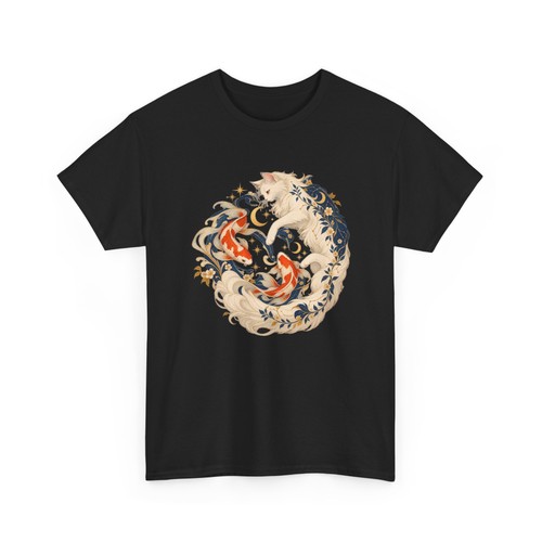 White cat koi celestial - white,