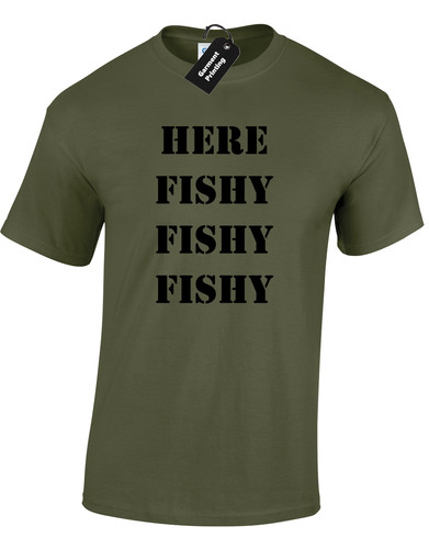 Here fishy - here,