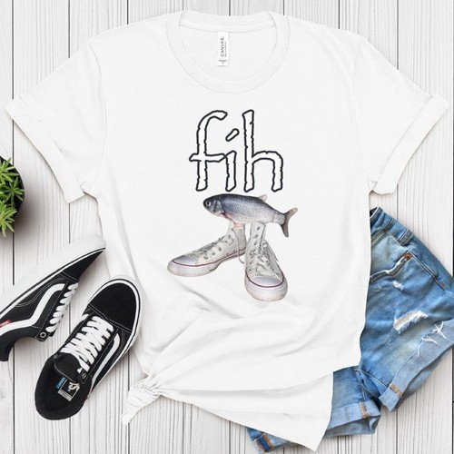Fih shirt shoes fish - shirt,,