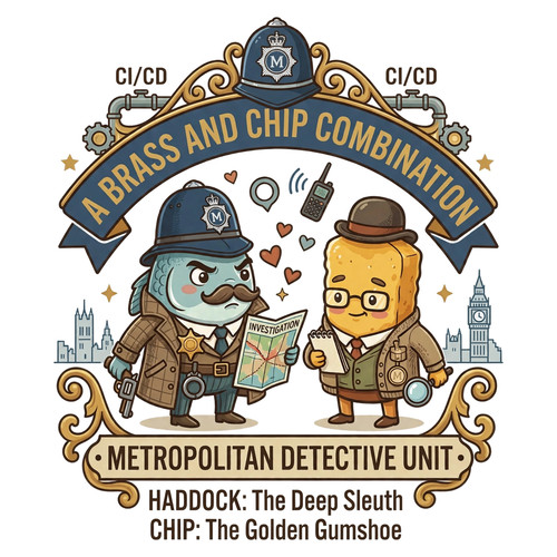 Fish chips unisex - chips,