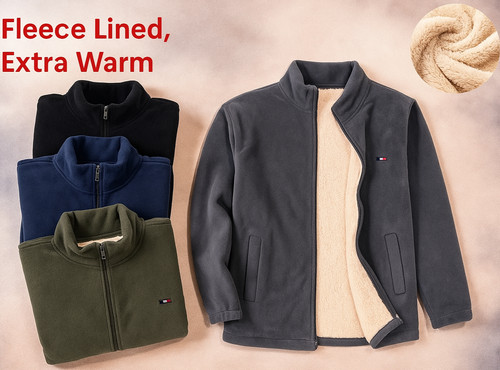 Store mens fleece - ex,