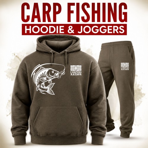 Carpers nation fishing hoodie - nation,