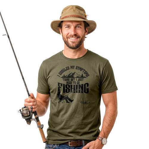 Funny fishing shirt i - t,