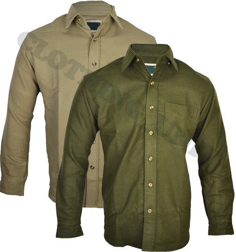 Mens moleskin shirt - moleskin,