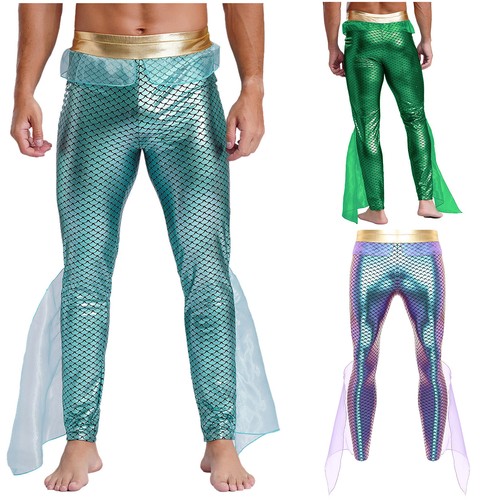 Mens mermaid pants - pants, king